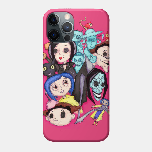 Be Wise Be Brave Be Tricky - Coraline - Phone Case