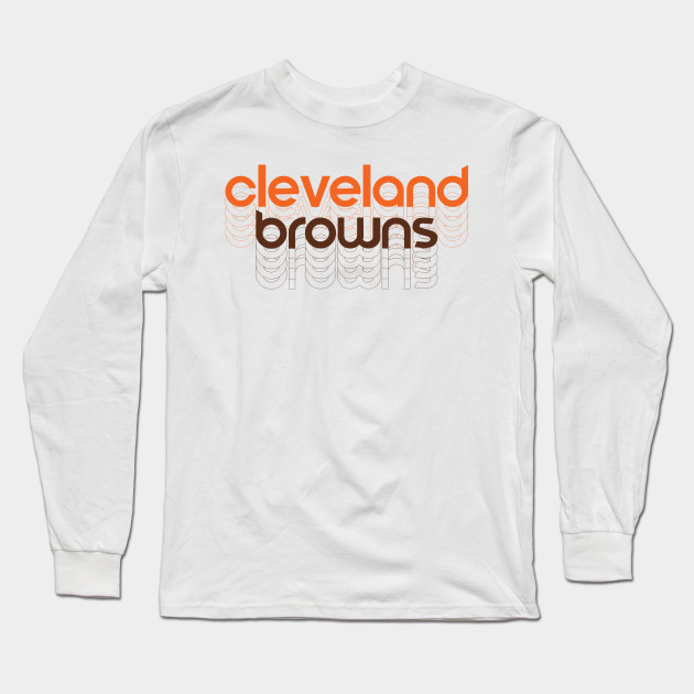 cleveland browns retro t shirt