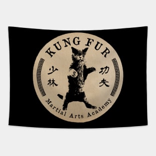 Kung Fur Academy by © Buck Tee Originals Tapestry