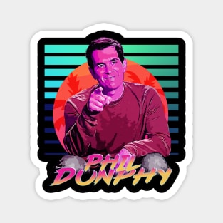 Neon Dreams Series Phil Dunphy Magnet