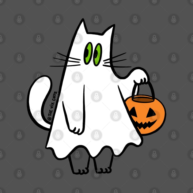 Halloween Cat - Meow or treat? by The Vix Cats