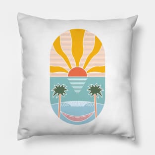 Summer Graphics Pillow