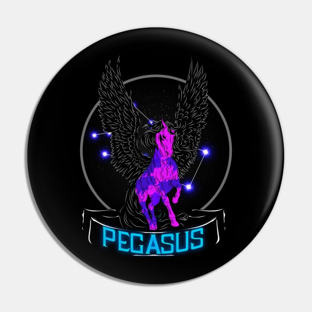PEGASUS Pin by theanomalius_merch