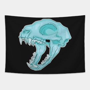 Cat Skull Tapestry