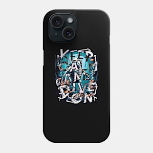 Keep calm and dive on Phone Case