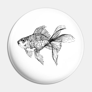 Goldfish Pin