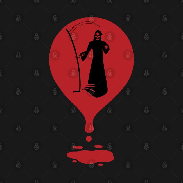 Grim Reaper Silhouette by MonkeyBusiness