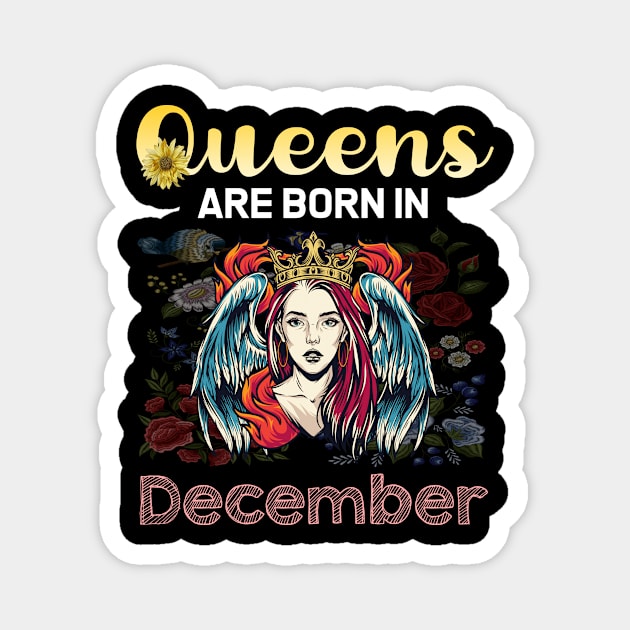 Queen Fire December Magnet by symptomovertake