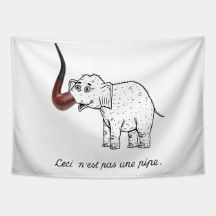 Elephant Pipe Tapestry