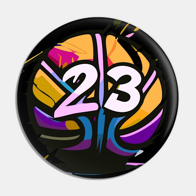 23 ball - v3 Pin by MplusC