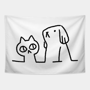 DOG&CAT Tapestry