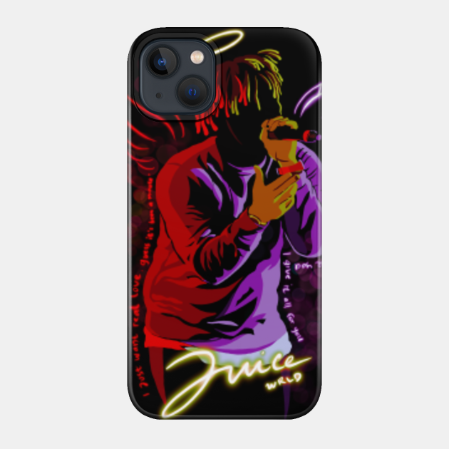 Juice wrld doodle - Juice Wrld - Phone Case
