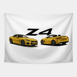 Bmw Z4 (G29) Yellow Tapestry