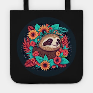 Sloth's Happy Mood: Cool and Adorable Sticker Tote