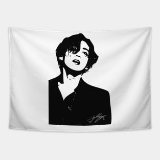 BTS Jungkook ,97 JUNGKOOK back T-Shirt Tapestry