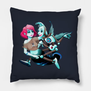 Mermaid puppet Pillow