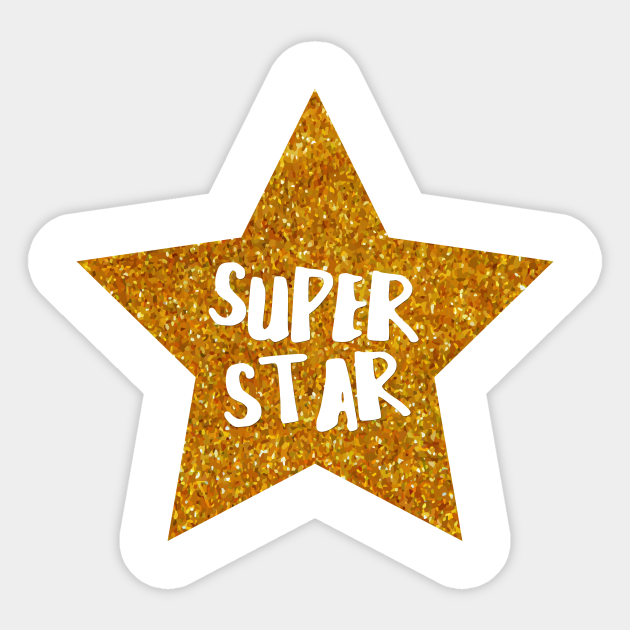 Superstar Men Pegatina Teepublic Mx