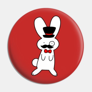 Dapper Bunny Pin