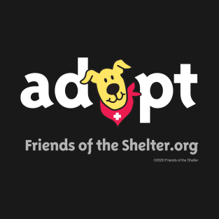 "adopt" (white text) T-Shirt