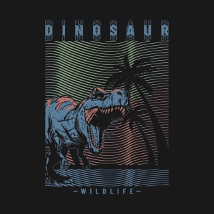 Dino Retro: Prehistoric Style with a Modern Twist T-Shirt