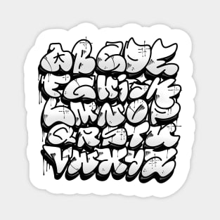 Graffiti Alphabet Magnet