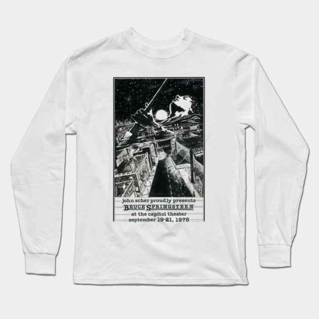 bruce springsteen long sleeve t shirt