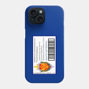 Russian Federation FSB Asset Tag Phone Case