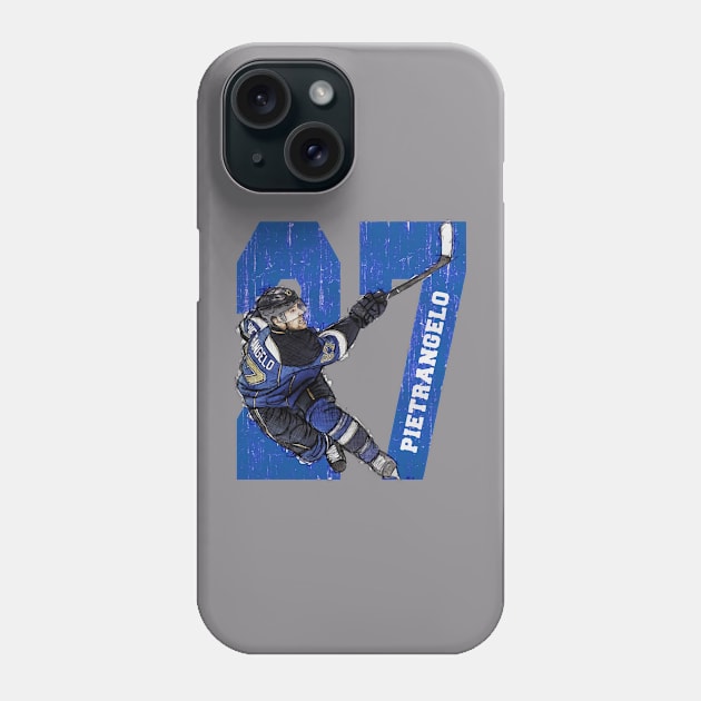 Alex Pietrangelo St. Louis Sketch Phone Case by Erianna Bee