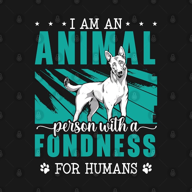 Animal Welfare I Am An Animal Person Foster Parent by T-Shirt.CONCEPTS