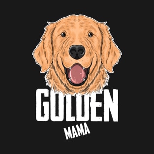 Golden Retriever Mama Gift For Mother Dog Pet T-Shirt