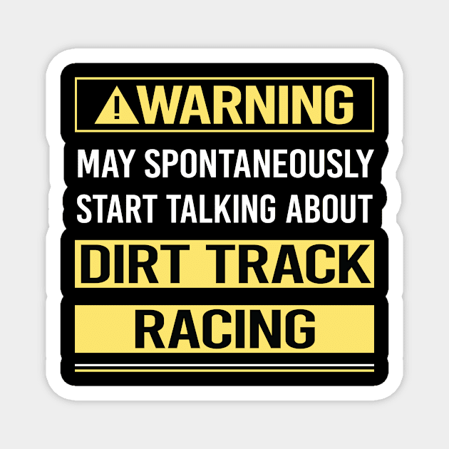 Dirt Track Racing Magnet by relativeshrimp