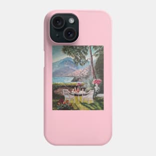 Lunch at Lake Como Phone Case