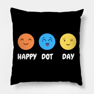 International Dot Day Make Your Mark See Where It Takes You Pillow