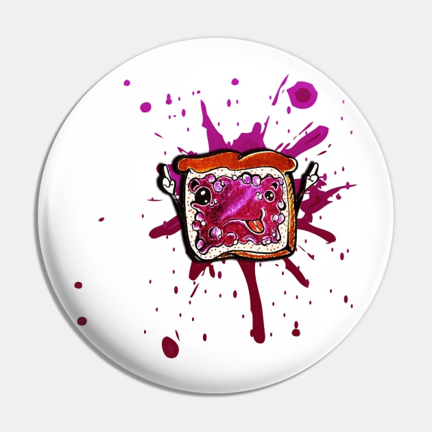 Jelly Jam Splash Pin by Levys Artistry