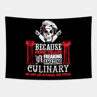 Cooking dad Tapestry