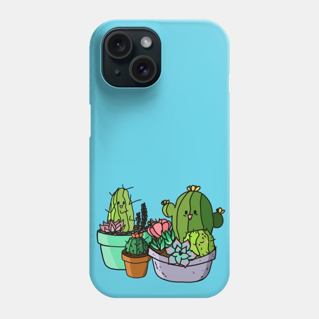 Cactus Crew Phone Case by GrumpyOldScotsman