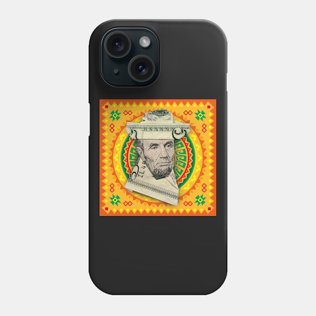 Mexican Lincoln / Money Origami Phone Case by yosuke