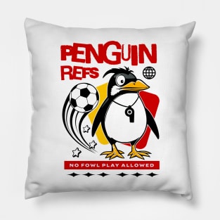 Penguin soccer Pillow