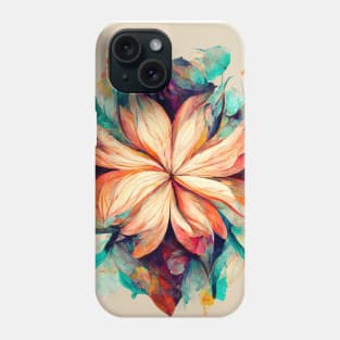 beautiful Flower Art Illustration Abstract Pattern Floral roses Phone Case