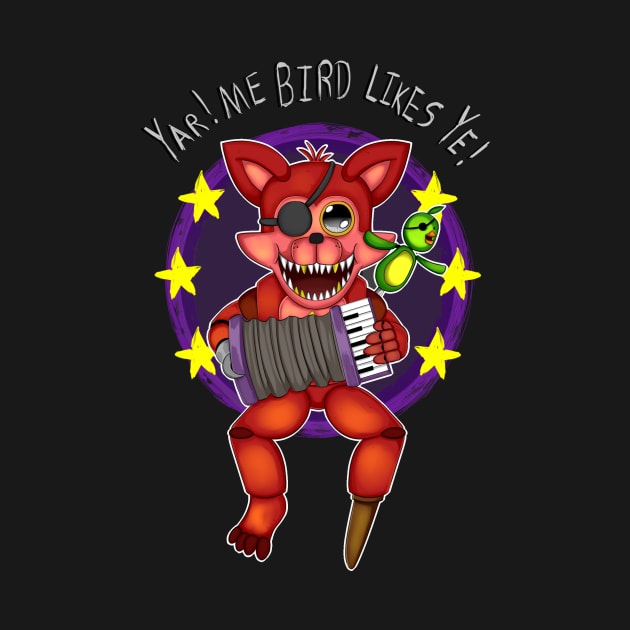 Chibi Rockstar Foxy by Aggablazey