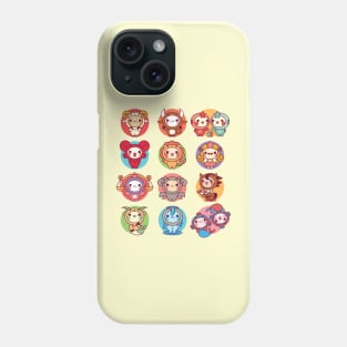 Kawaii Zodiac Phone Case