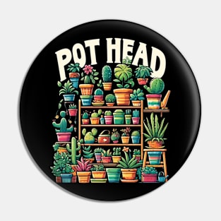 Funny Succulent, House Plants, Cactus Garden Lovers Pun Pin