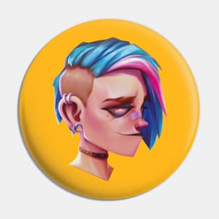 PunkGirl Pin