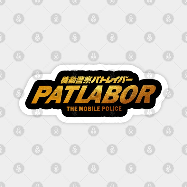 MOBILE POLICE PATLABOR Magnet by NOONA RECORD