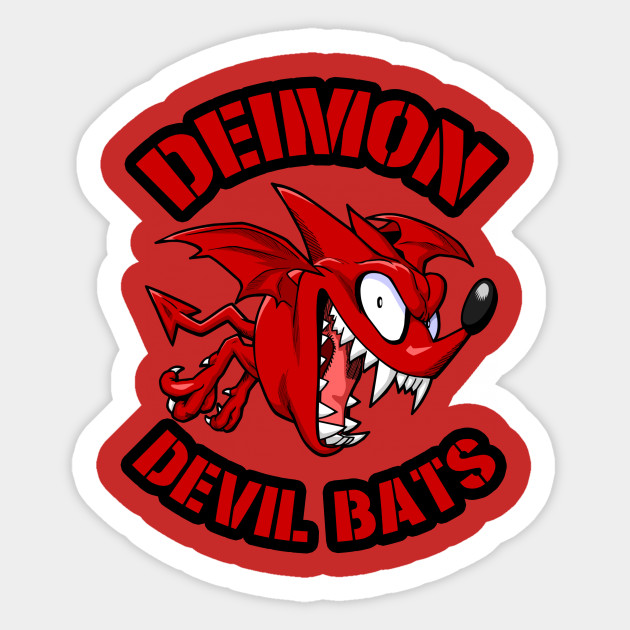 Wallpaper Deimon Devil Bats Eyeshield 21 Deimon Deviru Battu Sticker Desktop Wallpaper Free