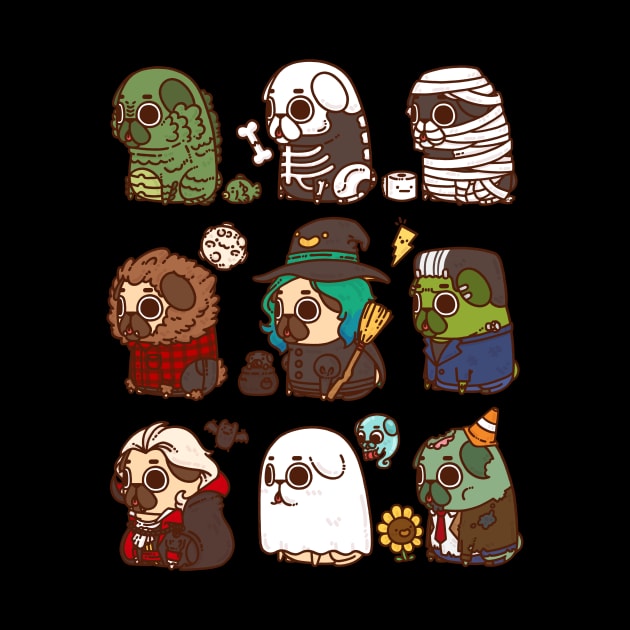 Spooky Season by Puglie Pug 