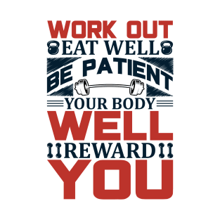 Workout design. T-Shirt