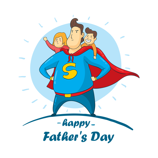 happy father's day - super dad by Spring Moon