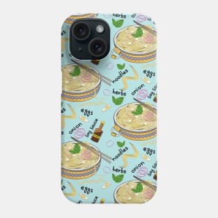 Noodles Bowl Pattern Phone Case