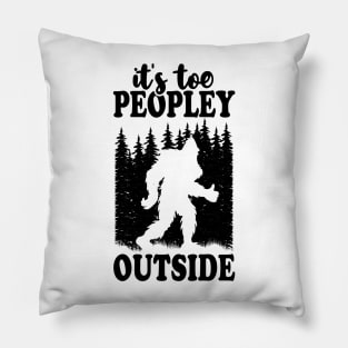 Bigfoot Quote Pillow